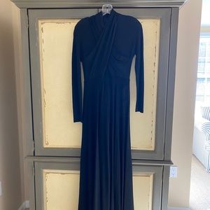 Vintage DONNA KARAN black label dress.  Circa 90's. Size 12
